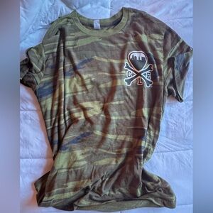 Native Green Camouflage Women's  T-Shirt